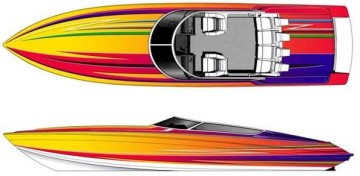 Formula, Boote, Farben, Fastech